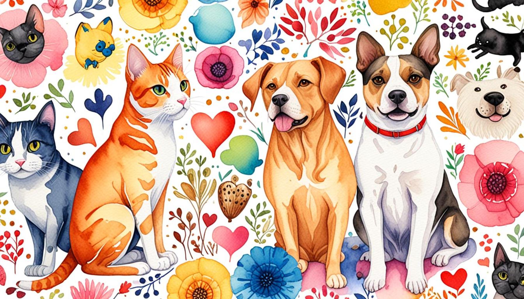 Comparative Behavior between Cat and Dog Breeds